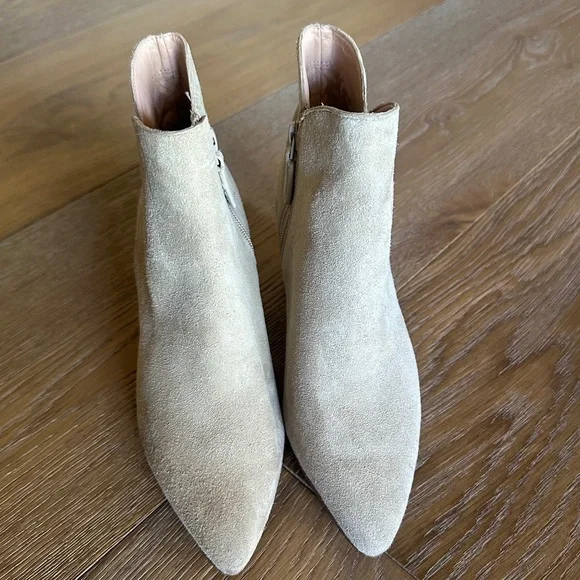 Cole Haan Elyse Bootie in Taupe Suede - Picture 3 of 13